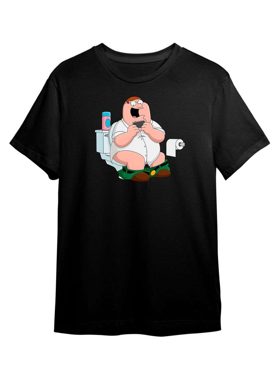 Футболка унисекс Каждому Своё Гриффины/Family Guy/Мультсериал MUGR10 черная S