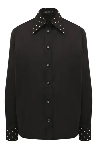 Хлопковая рубашка Dolce & Gabbana