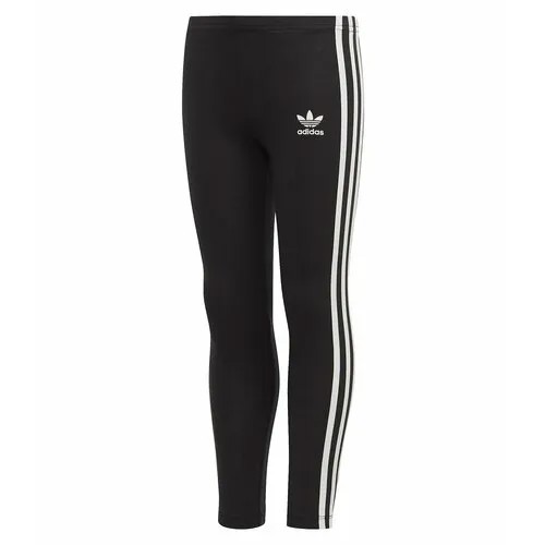 Легинсы adidas, размер 116/122, черный