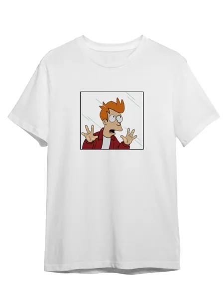 Футболка унисекс СувенирShop Futurama/Футурама 13 белая L (48-50)