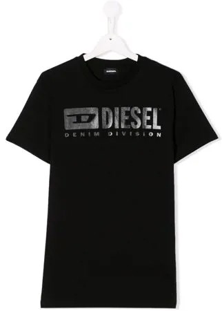 Diesel Kids футболка с логотипом
