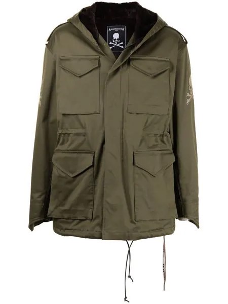 Mastermind World hooded concealed windbreaker