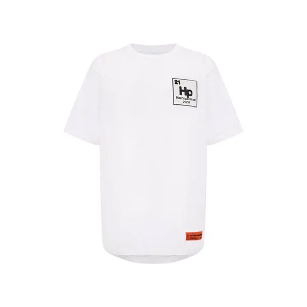 Хлопковая футболка Heron Preston