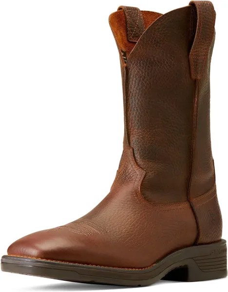 Ковбойские сапоги Ridgeback Rambler Western Boot Ariat, цвет Brown Oiled Rowdy