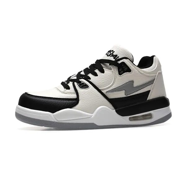 Кроссовки JIANGSHOU Skateboarding Shoes Unisex Low-top, белый/синий/красный