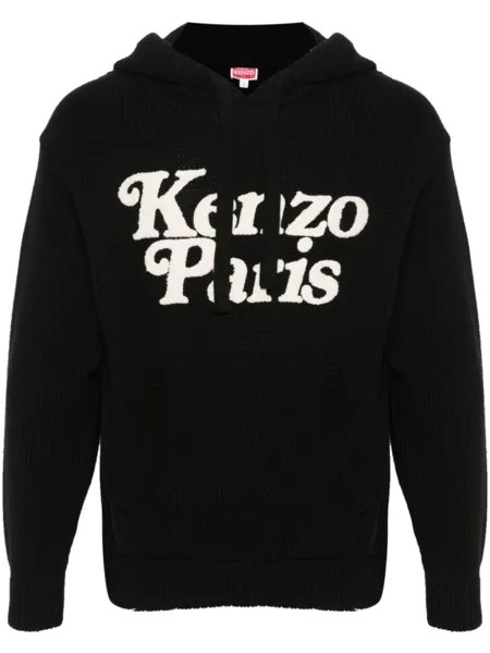 Kenzo худи крупной вязки из коллаборации с Verdy, черный