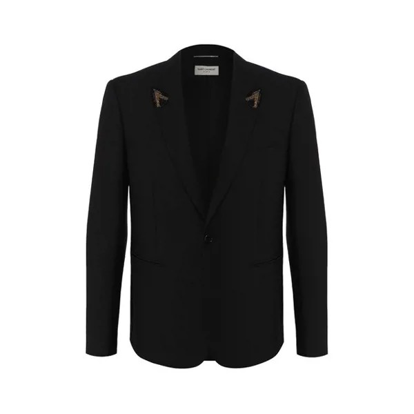 Шерстяной пиджак Saint Laurent