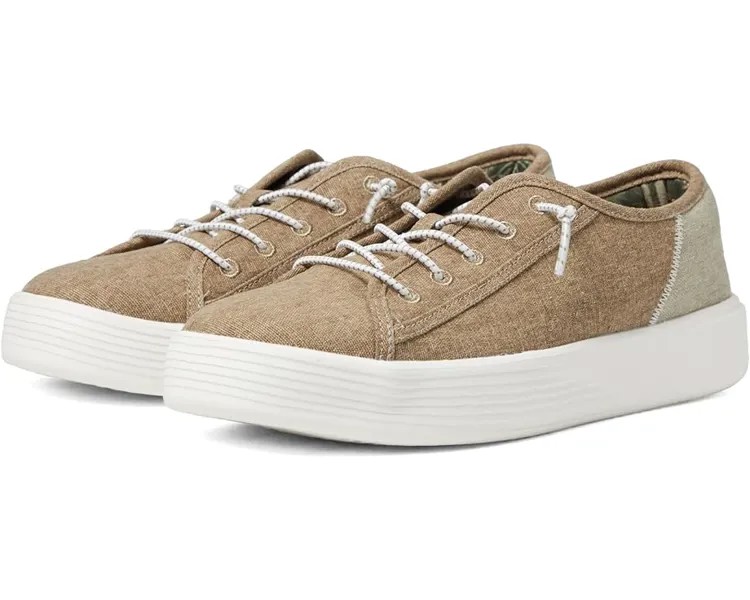 Кроссовки Hey Dude Cody Craft Linen, цвет Tan