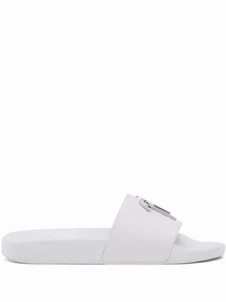 Giuseppe Zanotti шлепанцы Brett с логотипом