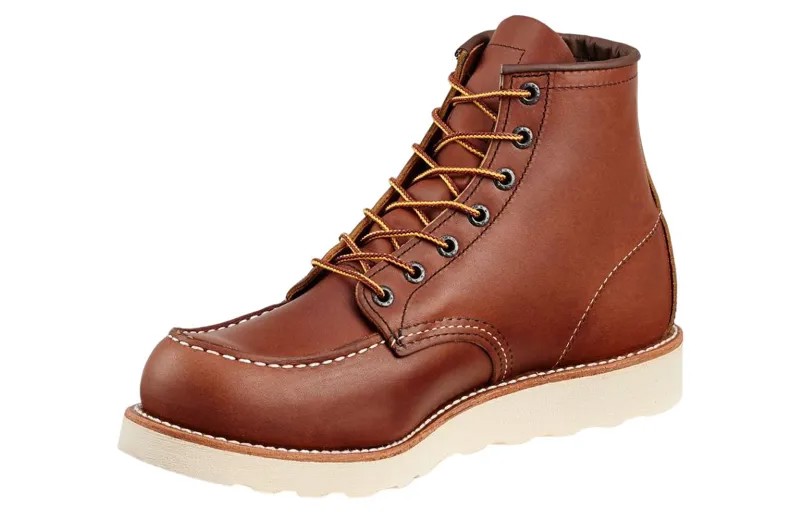 Ботинки мужские коричневые/красные Red Wing Shoes