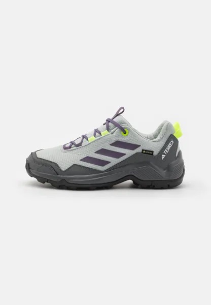 Кроссовки EASTRAIL GORE-TEX HIKING SHOES Adidas, серебристый/теневой фиолетовый/ярко-лимонный