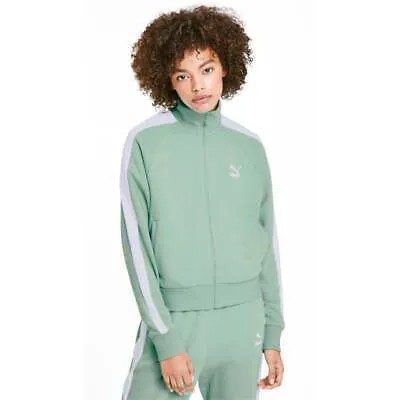 Женская спортивная куртка Puma Classics T7, размер S, повседневная спортивная верхняя одежда 595204-32