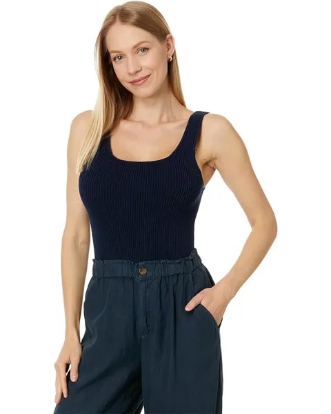 Майка Faherty Rue Sweater Tank, темно-синий