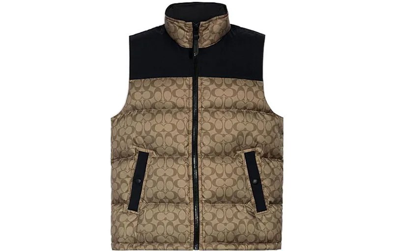 Пуховик мужской хаки Coach, хаки