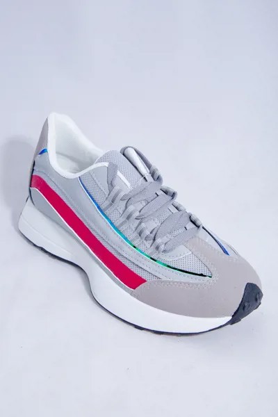 Кроссовки женские Meitesi A2008-2 (38, Серый)