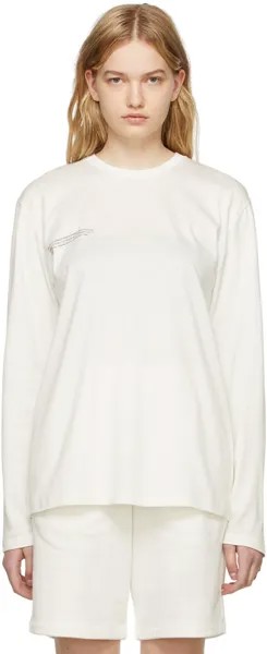 Футболка Off-White из органического хлопка PANGAIA