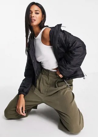 Черный складываемый пуховик Levi's-Черный цвет