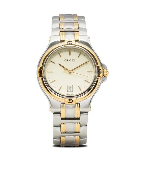 Gucci Pre-Owned кварцевые наручные часы pre-owned 32 мм 1990-х годов
