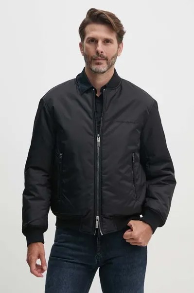Куртка-бомбер Armani Exchange, черный