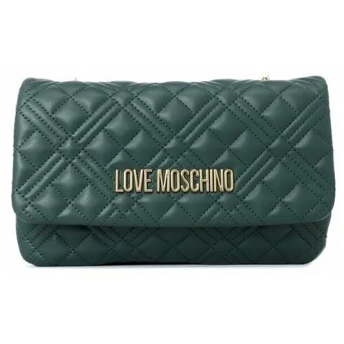 Сумка клатч LOVE MOSCHINO, зеленый