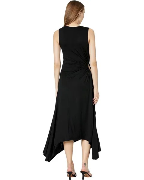 Платье Ted Baker Giullia Jersey Dress with Ruched Circle, черный