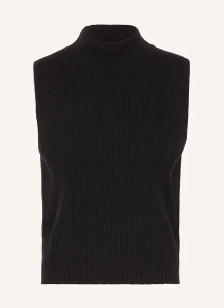 Жилет-свитер из кашемира обри 360Cashmere, черный