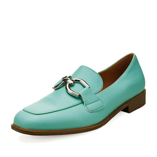 Лоферы женские INSTREET 26-31WA-976SS голубые 39 RU