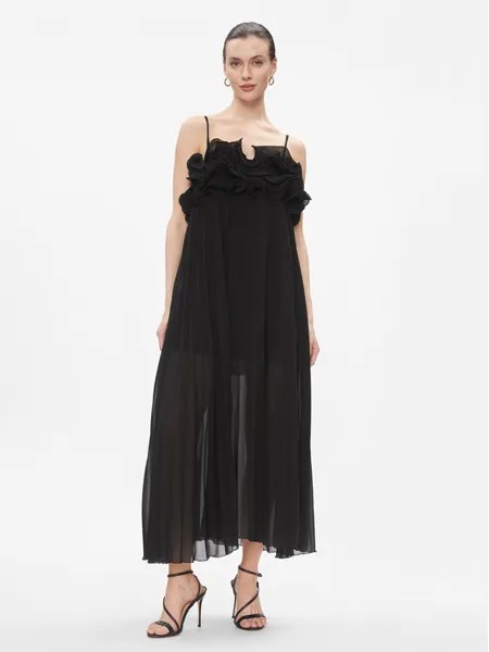 Коктейльное платье стандартного кроя Vicolo, черный