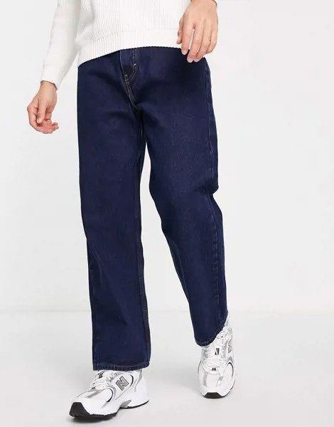 Темно-синие выбеленные джинсы свободного кроя с 5 карманами Levi's Skate-Темно-синий