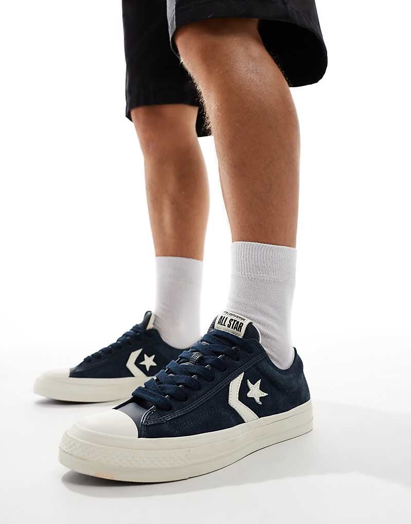 Темно-синие кроссовки Converse Star Player 76 Ox