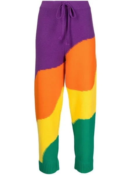 Брюки Wavey вязки интарсия Mira Mikati, мультиколор