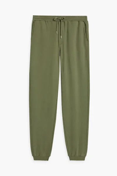 Спортивные брюки из хлопка и флиса Hamilton And Hare, цвет Leaf green