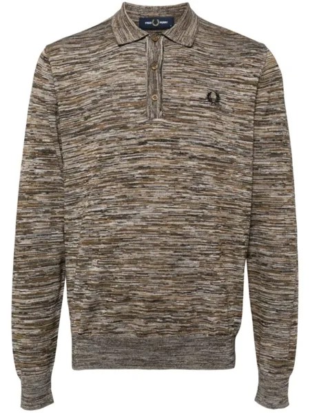 Fred Perry трикотажная рубашка, коричневый
