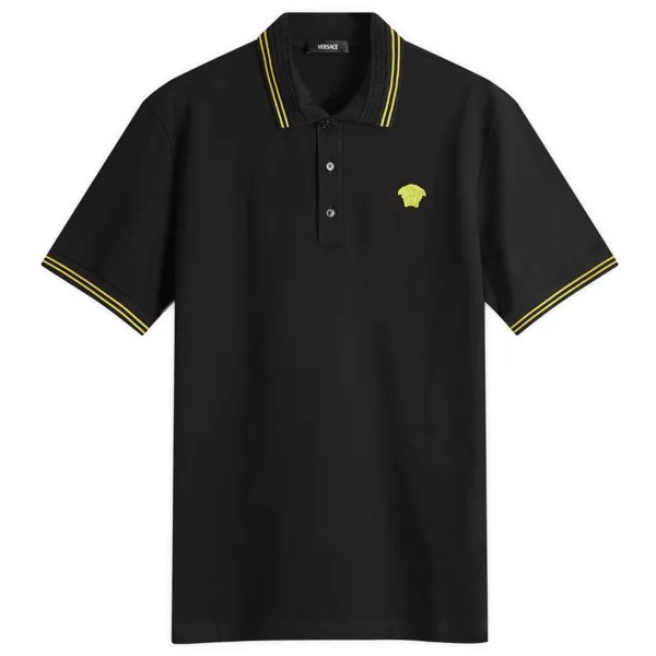 Поло Versace Medusa Polo, черный