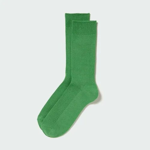 Носки Uniqlo, размер 24, зеленый