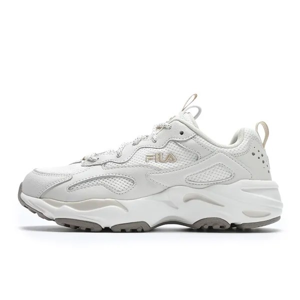 Кроссовки FILA Lifestyle Shoes Women's Low-top Snow White / Haze Gray, серый