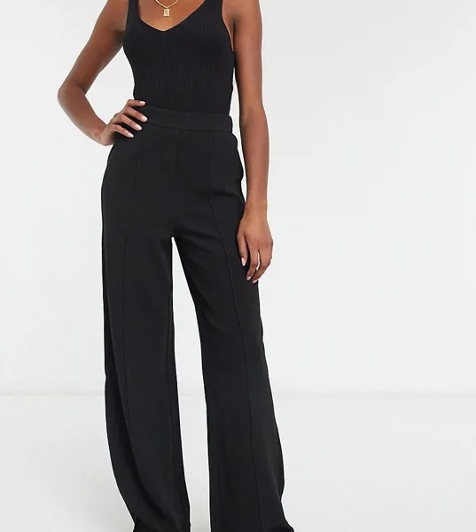 Черные широкие брюки Vero Moda Tall-Черный цвет
