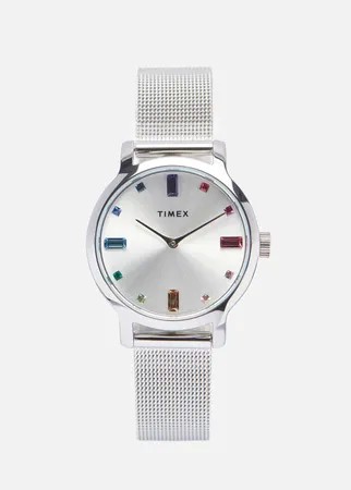 Наручные часы Timex Transcend, цвет серебряный