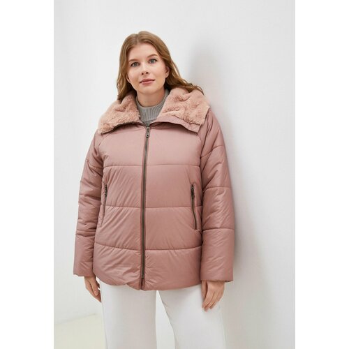 Куртка DIXI COAT, размер 34, пудровый