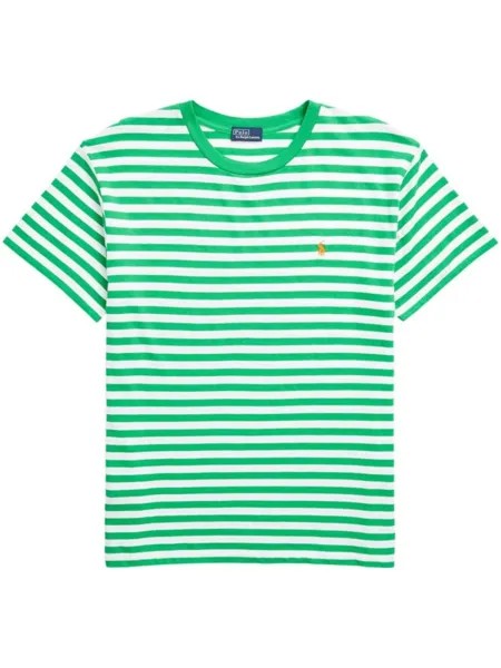 Polo Ralph Lauren толстовка Polo Pony в полоску, зеленый