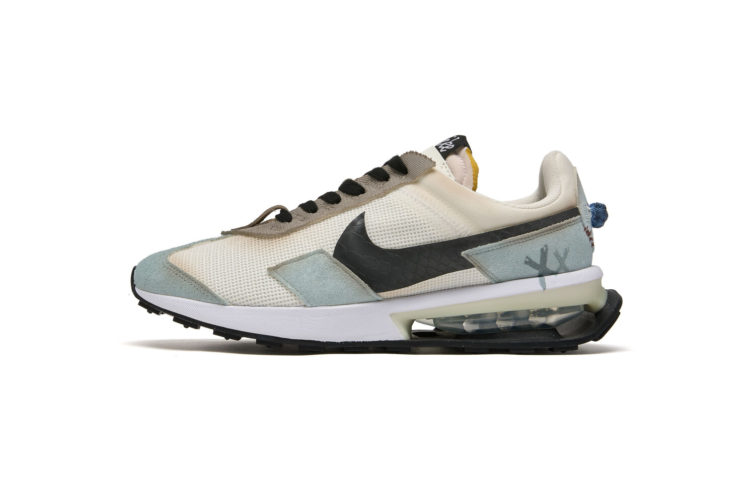 Кроссовки Nike Air Max Pre-Day Lifestyle Shoes Men Low-top Blue, цвет Off White