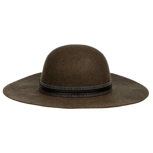 Шляпа с широкими полями HERMAN арт. QUEEN TOWN (оливковый), Размер:59