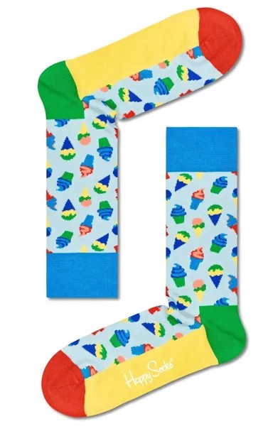 Носки унисекс Happy Socks ICR01 разноцветные 25