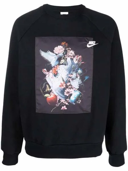 Nike толстовка с круглым вырезом