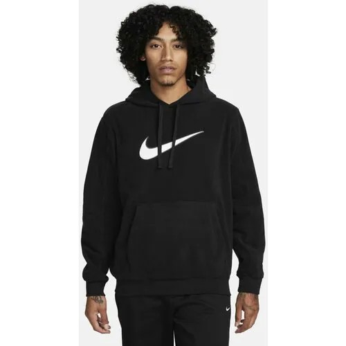Худи спортивное NIKE M NSW SP HOODIE POLAR FLEECE, размер M, , чёрный