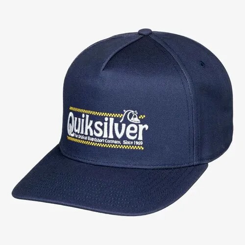 Кепка Quiksilver летняя, хлопок, размер one size, синий