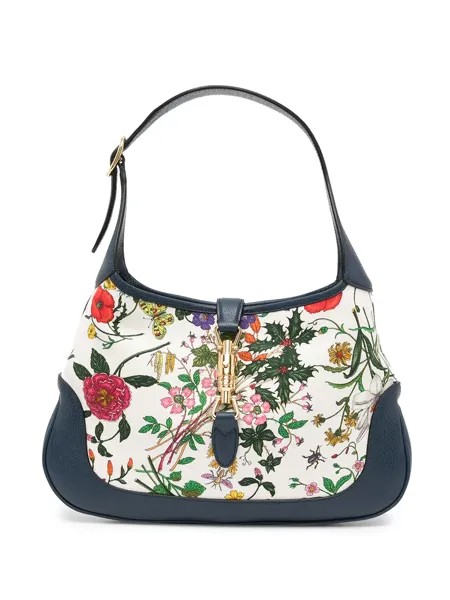 Gucci Pre-Owned сумка-тоут с цветочным принтом