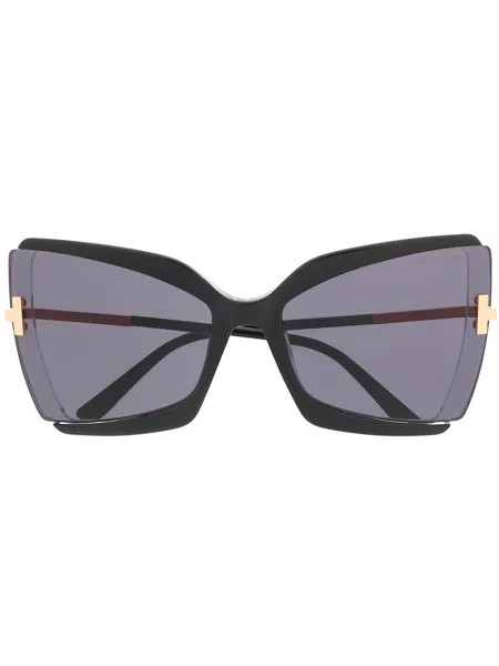 TOM FORD Eyewear солнцезащитные очки в квадратной оправе