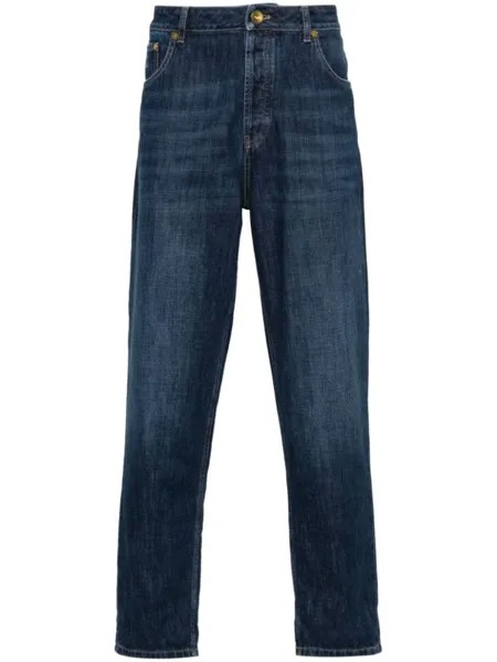 Brunello Cucinelli зауженные джинсы, синий