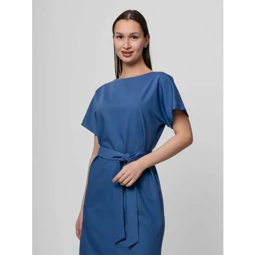 Платье КАЛЯЕВ, размер 54, синий